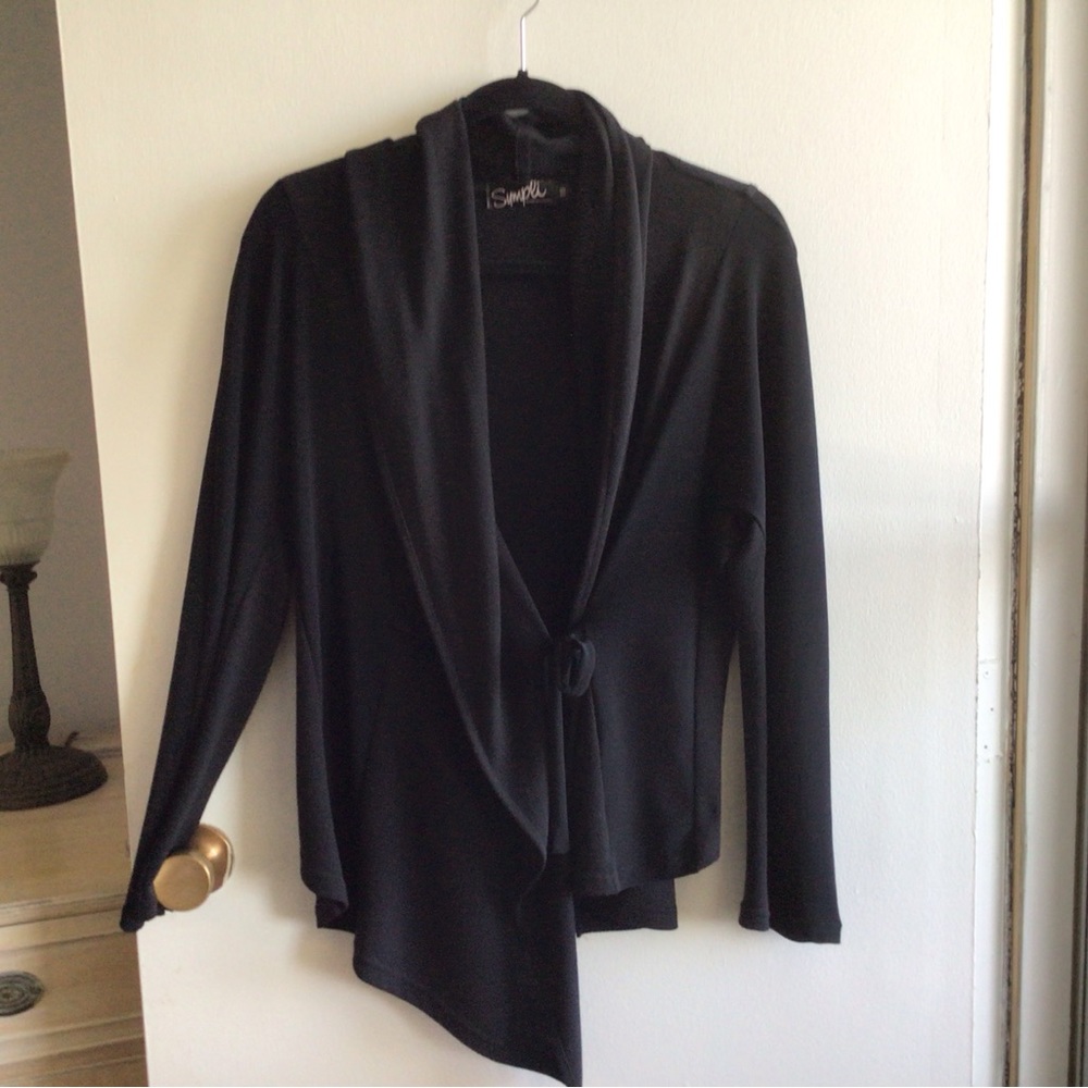 Sympli Wrap Sweater